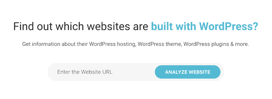 wordpress theme detectors